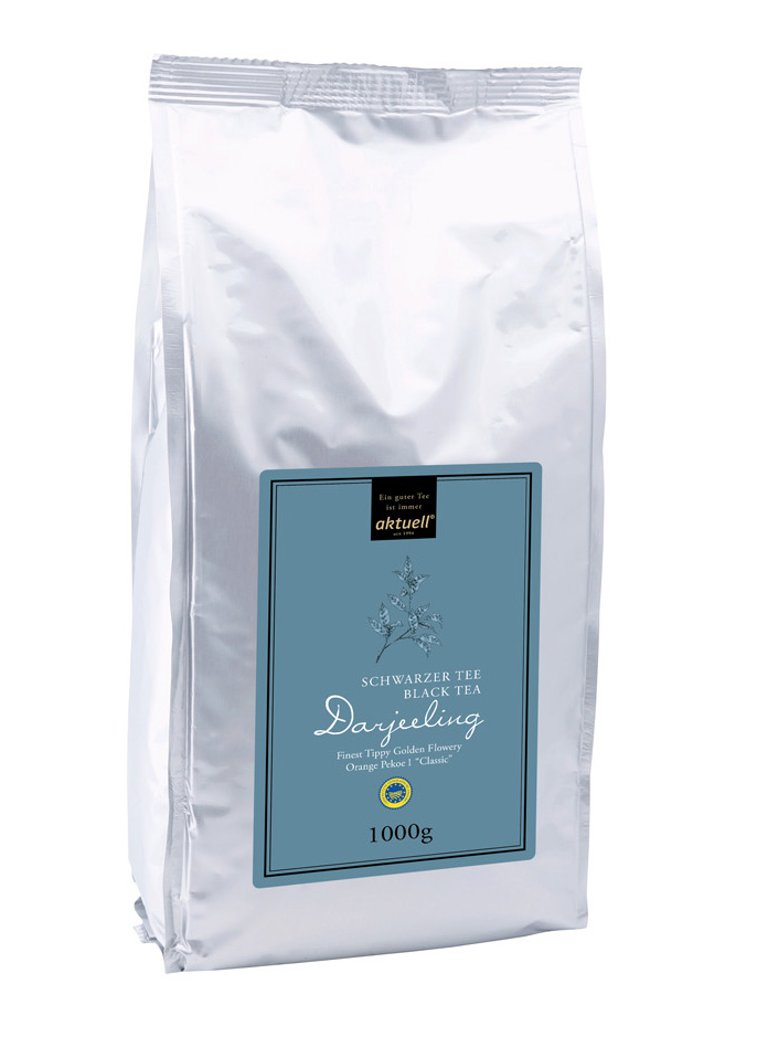 Schwarzer Tee Darjeeling FTGFOP1 – Harmonisch & Fein aus Indien - aktuell - 1000 g