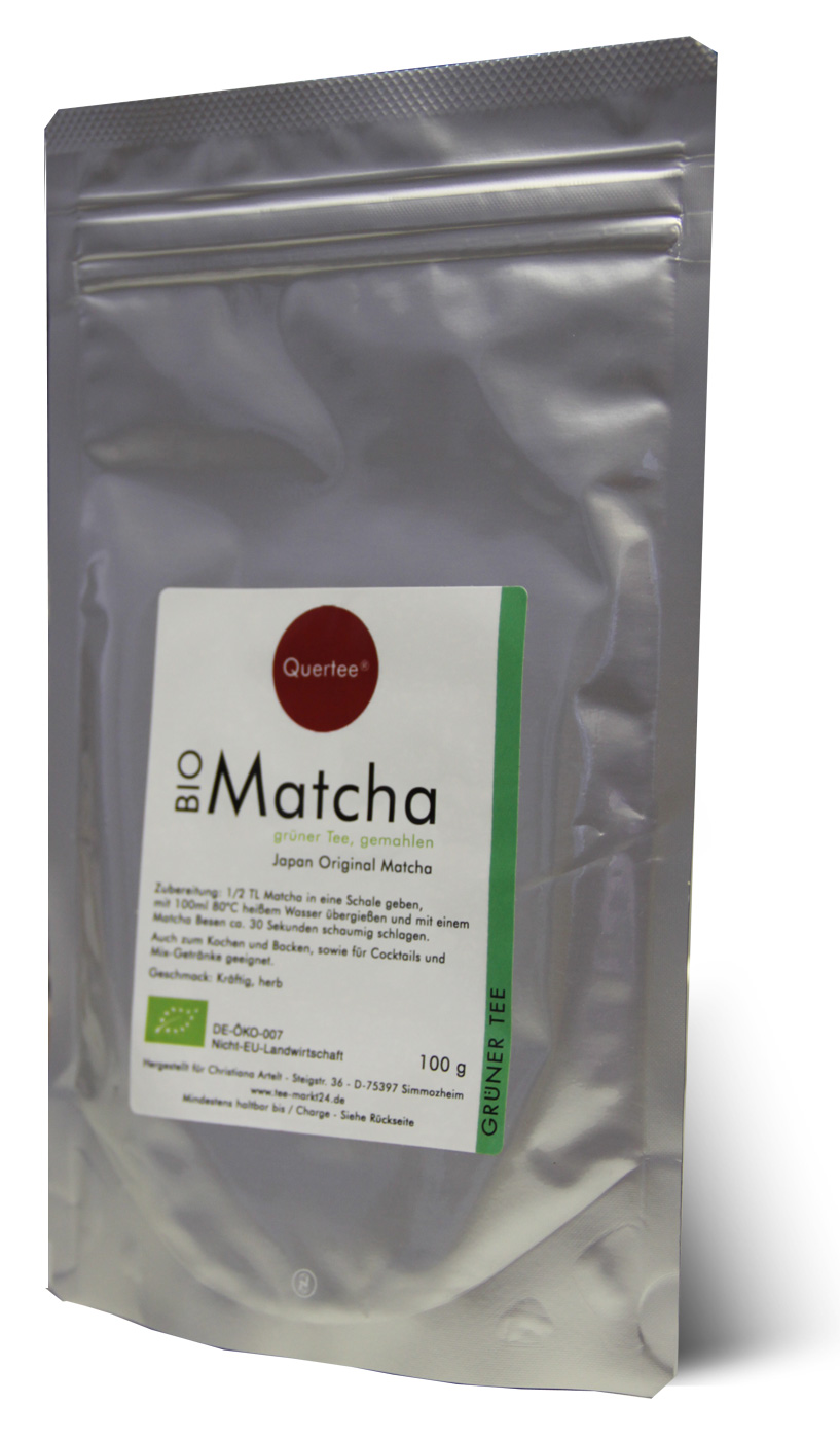 Japan Original Matcha - Bio - 100 g im Alu-Zip-Beutel