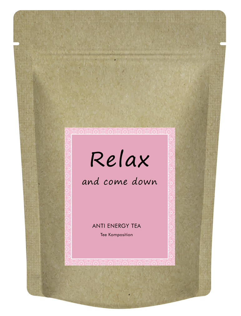 „Relax & come down“ Tee - Anti energy tea - Kräutertee - 70 g zum Entspannen und "runter kommen" - Kopf frei machen ...