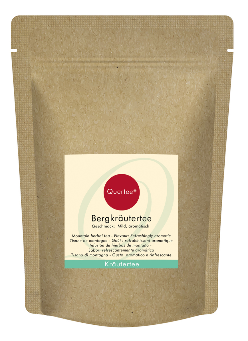 Basischer Kräutertee Bergkräutertee - Basischer Kräutertee ohne Aromastoffe ohne Zusätzte mit erfrischend aromatischen Geschmack